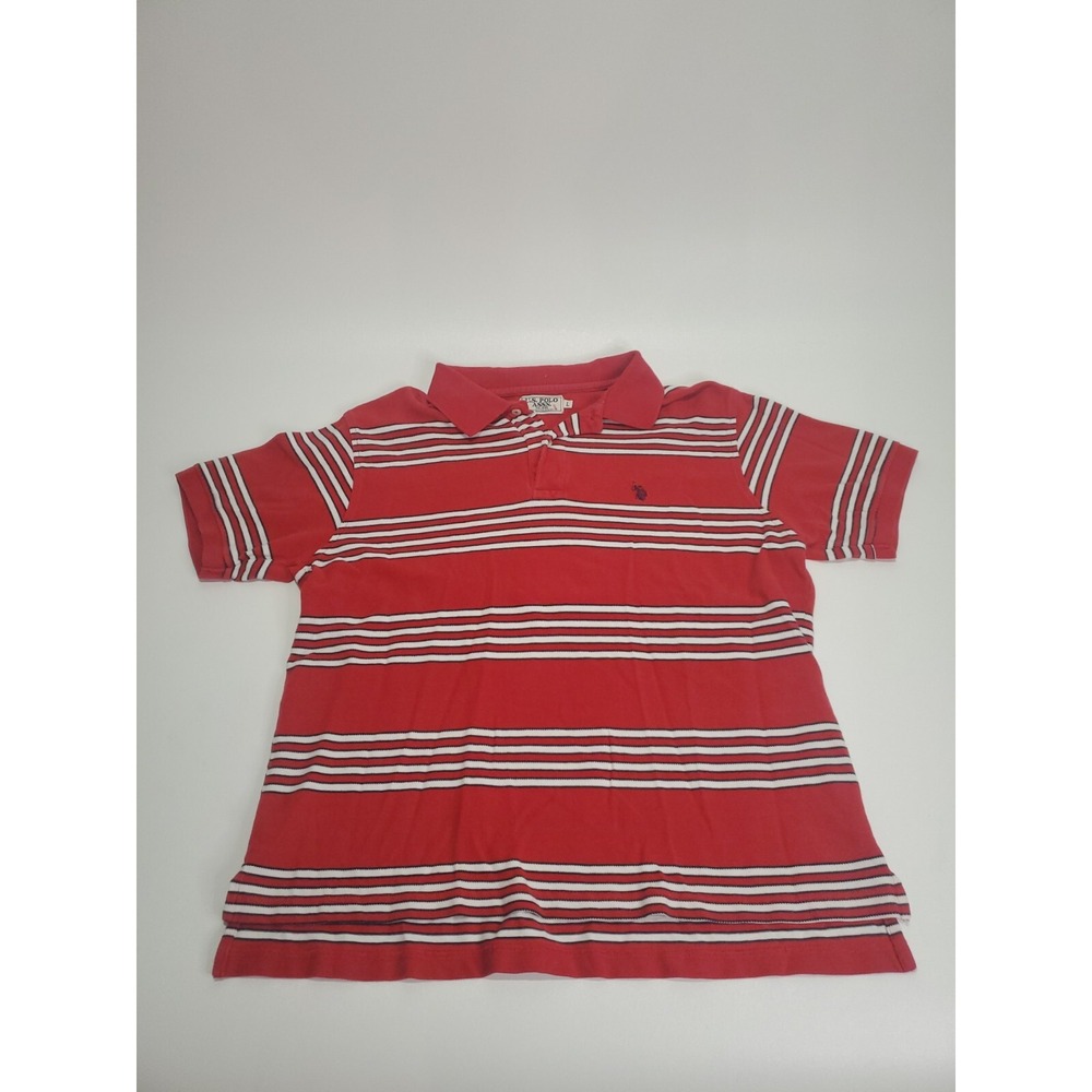 U.S. Polo Assn. Men's Short Sleeve‎ Polo Shirt, Stripes, Large